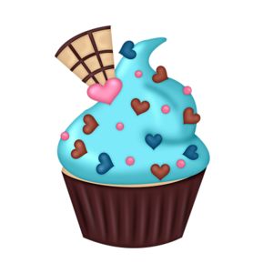 300x300 199 Best Clip Art Cupcakes )) Images Clip Art