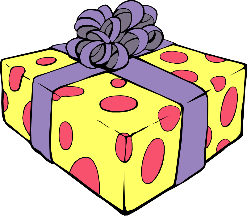 800x699 Gift Box Birthday Clipart Clipart Panda