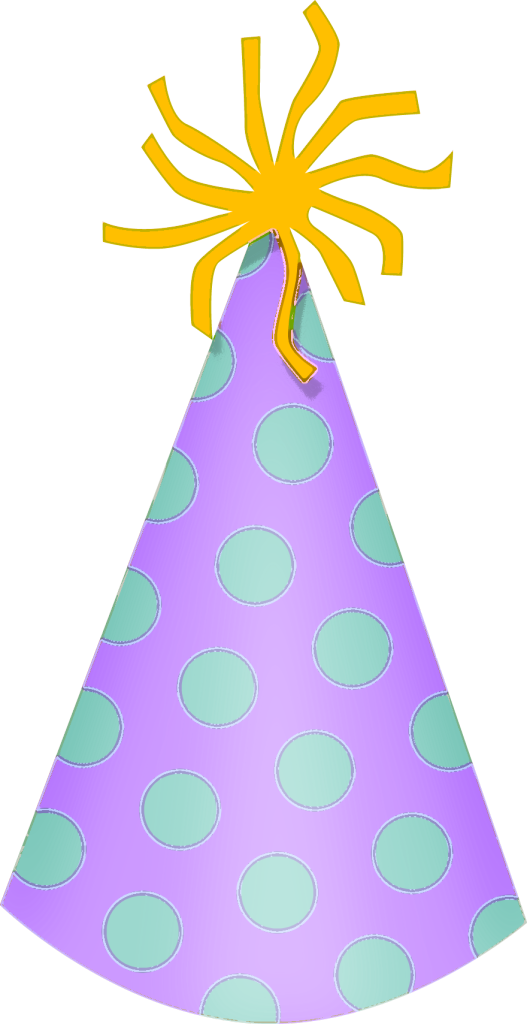 527x1024 Birthday Hat 9 Clip Art