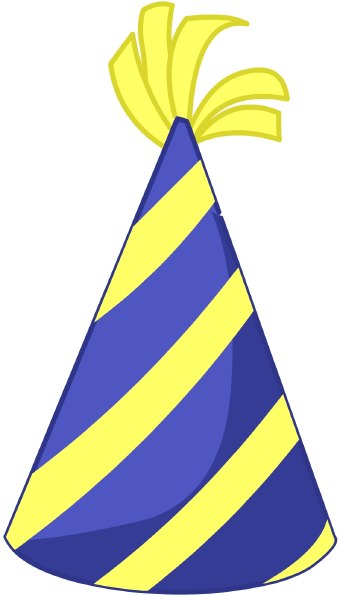 340x596 Birthday Hat Clip Art