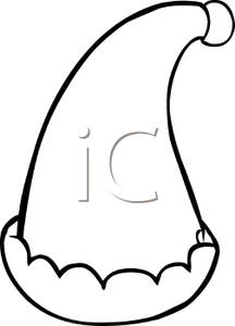 216x300 Of A Santa Hat With Black Trim