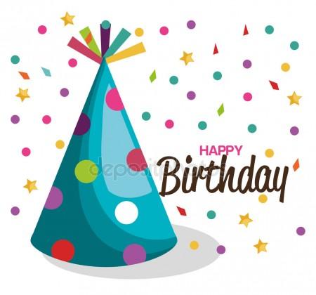 450x420 Birthday Hat Stock Vectors, Royalty Free Birthday Hat