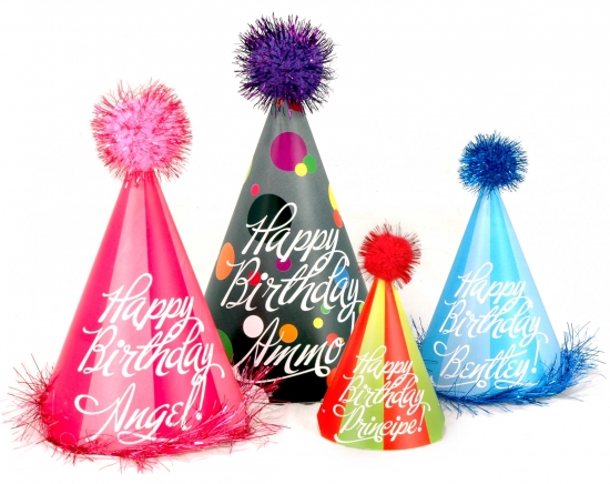 550x436 Customized Birthday Hats For Dogs