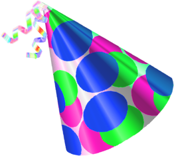 354x318 Best Birthday Hat Png