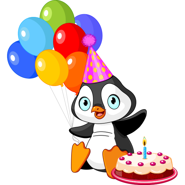 600x600 Birthday Party Penguin Penguins, Clip Art And Tatty Teddy