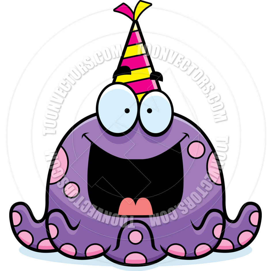 940x940 Cartoon Little Octopus Birthday Party By Cory Thoman Toon