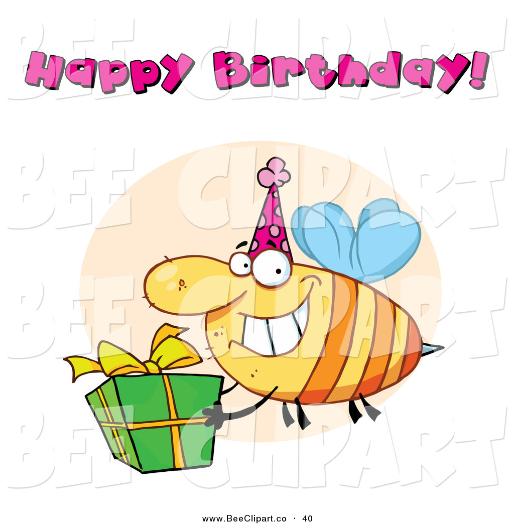 1024x1044 Cartoon Vector Clip Art Of A Happy Birthday Text Above A Yellow