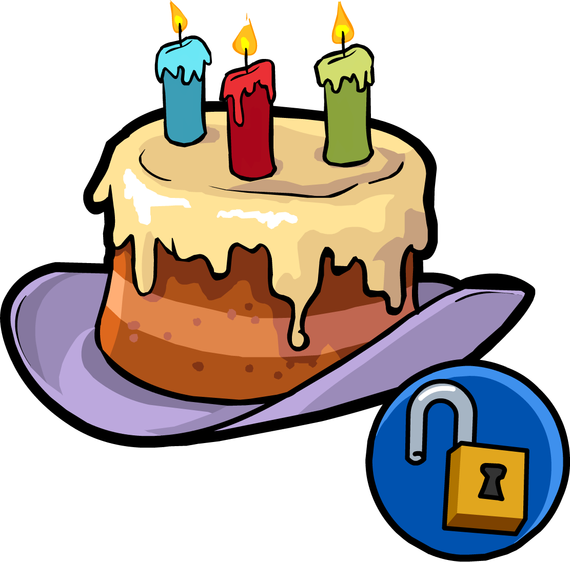 1111x1096 Happy Birthday Hat Club Penguin Wiki Fandom Powered By Wikia