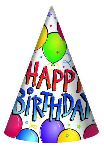 347x509 Birthday Hat Clipart 5
