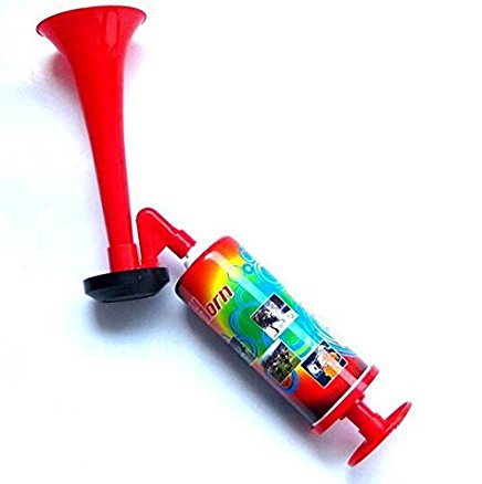 436x438 43 Cm Long Hand Held Cheer Air Horn Pump Trumpet Large Sound Maker