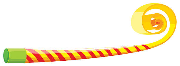 612x224 Birthday Clipart Horn