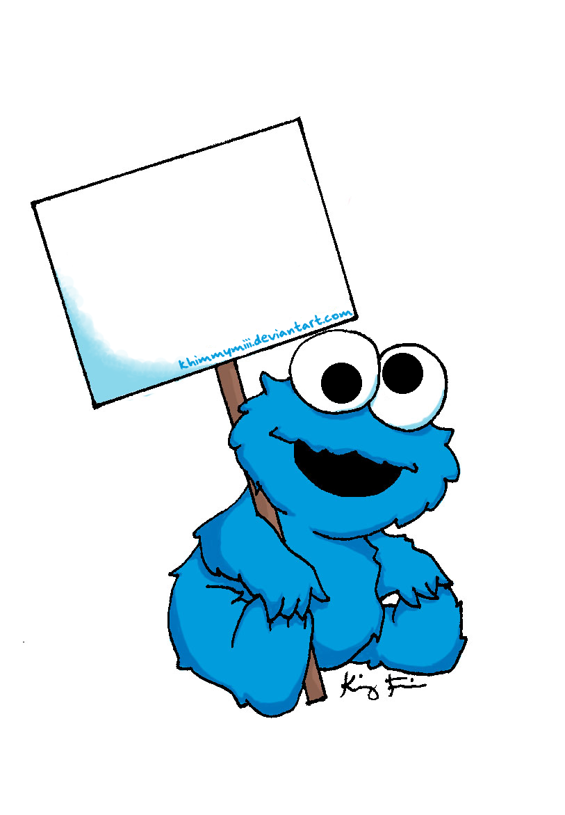 813x1171 Cookie Monster Clip Art