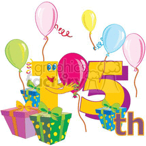 300x300 18th Birthday Party Clip Art