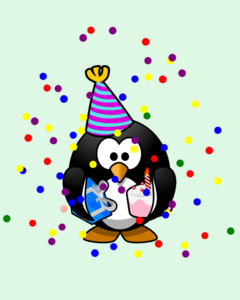 240x300 Birthday Party Clip Art