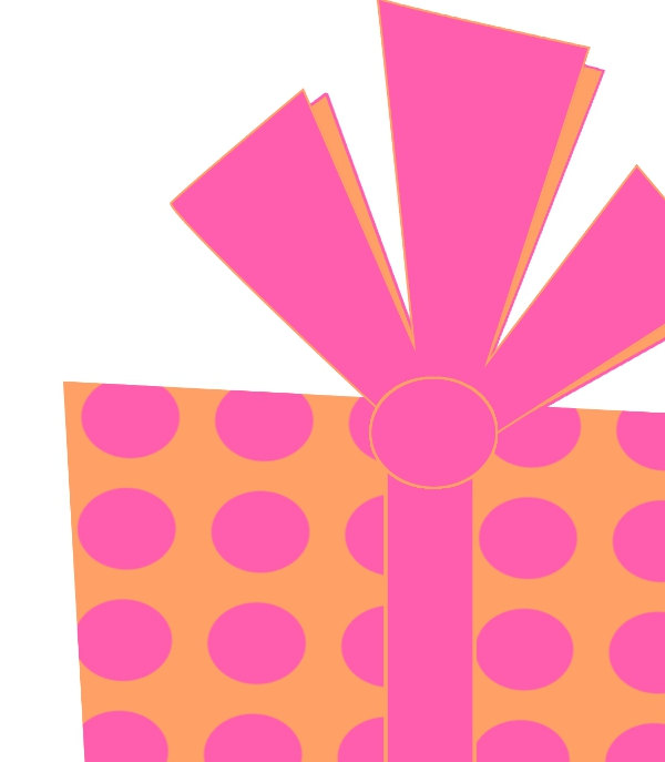 600x687 Birthday Present Clipart 3