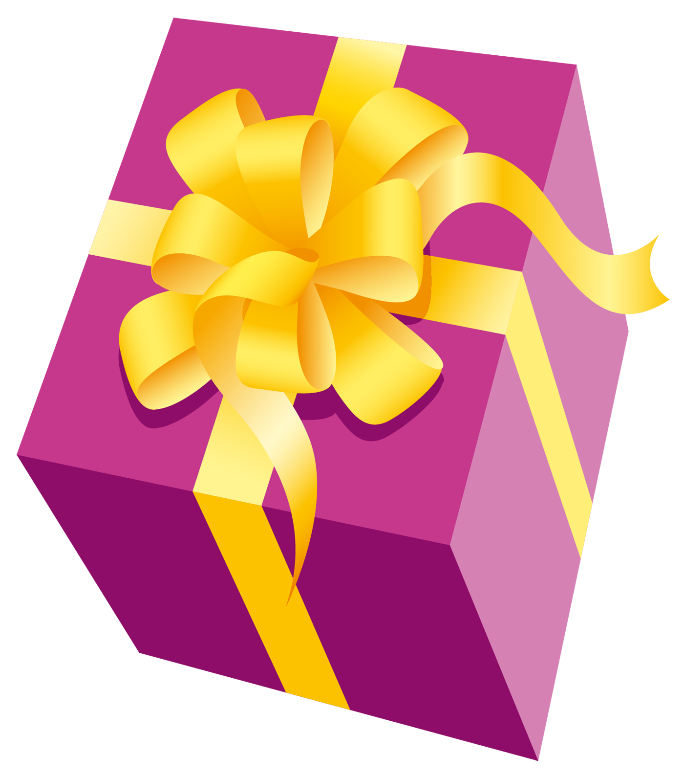 1400x1589 Gift Clipart Yellow