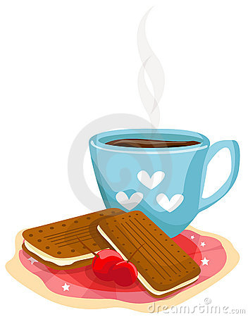 352x450 Tea Clipart Tea Biscuit