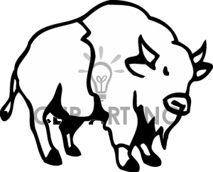 300x243 27 Bison Clip Art Images Found Clipart Panda