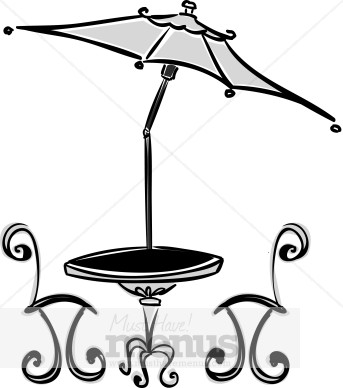 343x388 France Clipart Paris Bistro