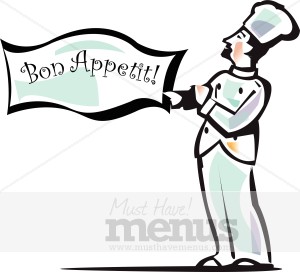 300x272 French Chef Clipart
