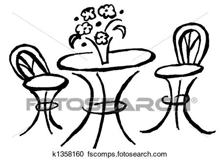 450x326 Stock Illustrations Of Bistro Table K1358160