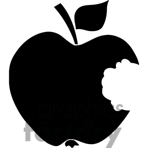 300x300 Bitten Apple Clipart 101 Clip Art