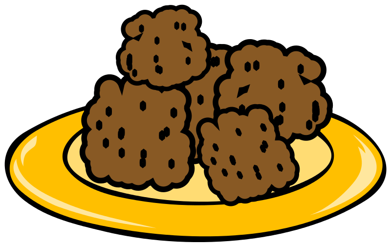 800x505 Clipart Plate Of Cookies