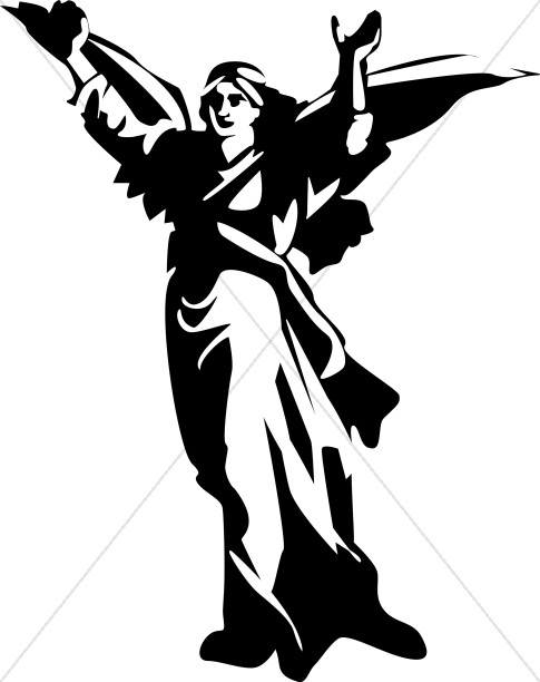 485x612 Strong Angel Clipart Angel Clipart