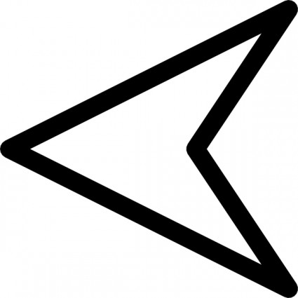 425x425 Black And White Clipart Arrow