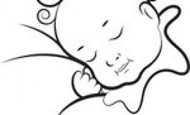 380x230 Baby Clipart Black And White