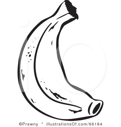 400x420 Printable Banana Clipart
