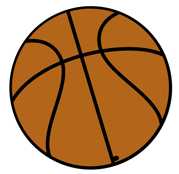 600x581 Basketball Player Clipart Black And White Clipart Basketball