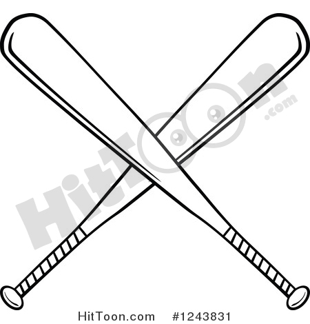 450x470 Baseball Bat Clipart