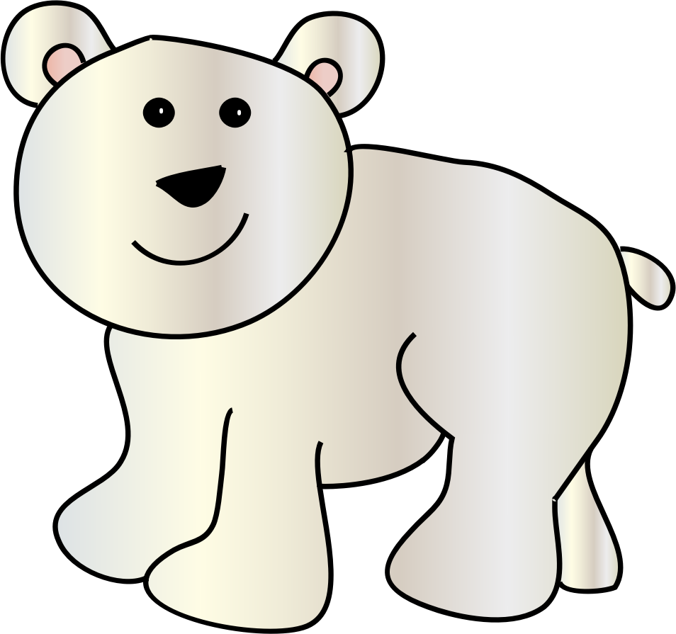 954x895 Bear Clipart Polar Bear
