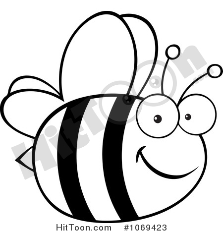 450x470 Bee Clipart