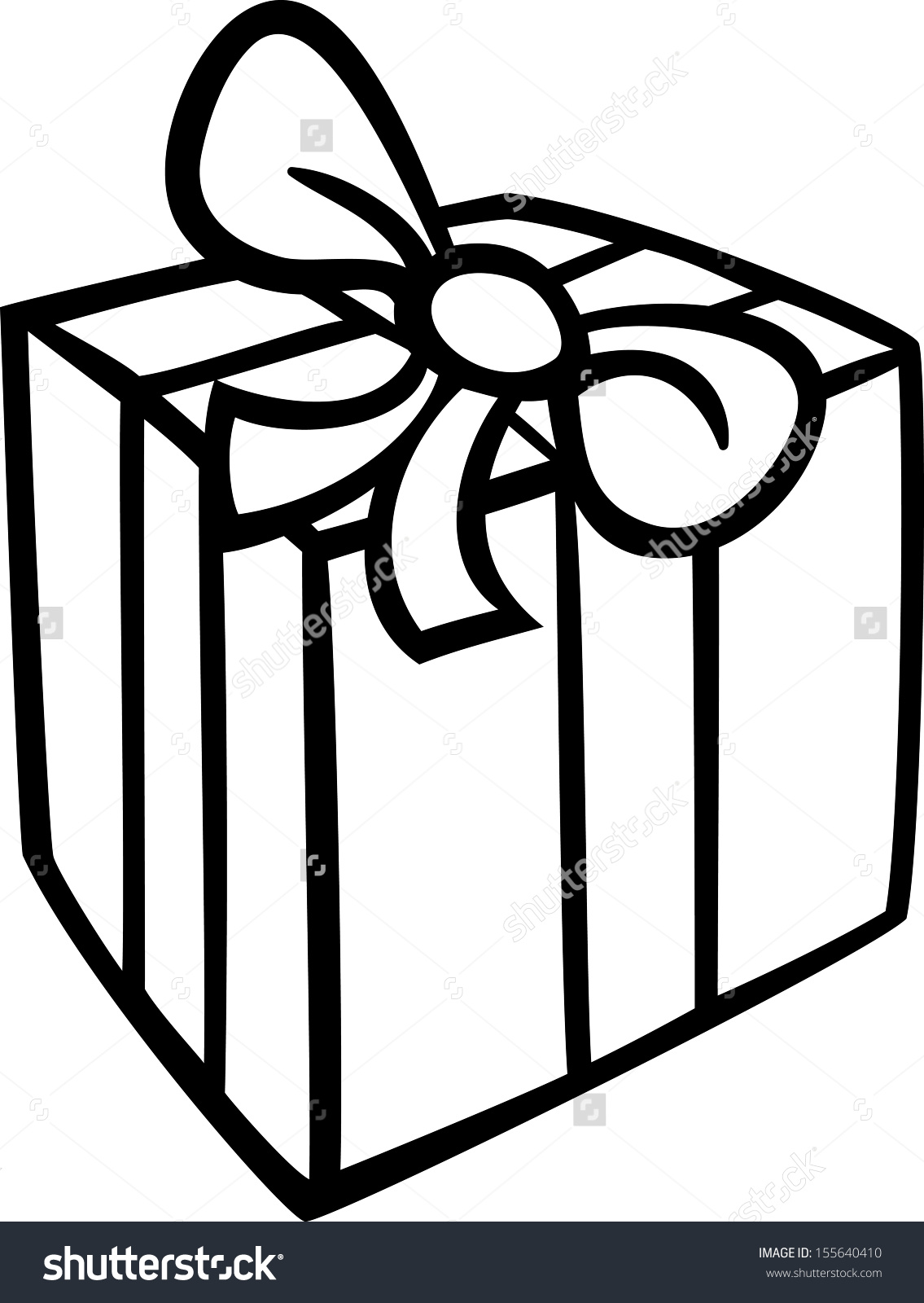 1135x1600 Gift Clipart Black And White