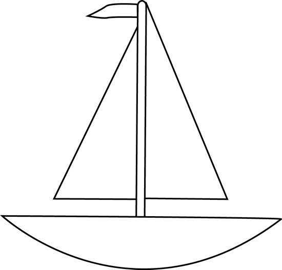 550x527 Boat Cliparts Black 182539