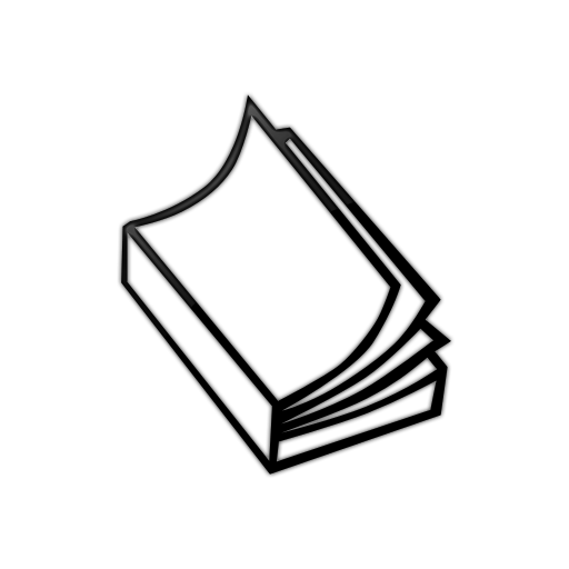 512x512 Image Of Closed Book Clipart