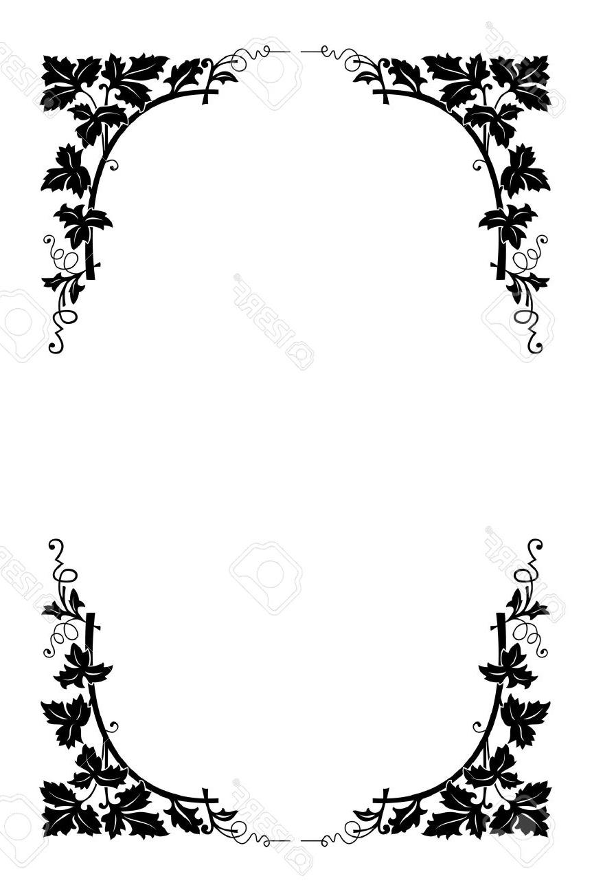 862x1300 Best Hd Black And White Vector Borders Photos Free Vector Art