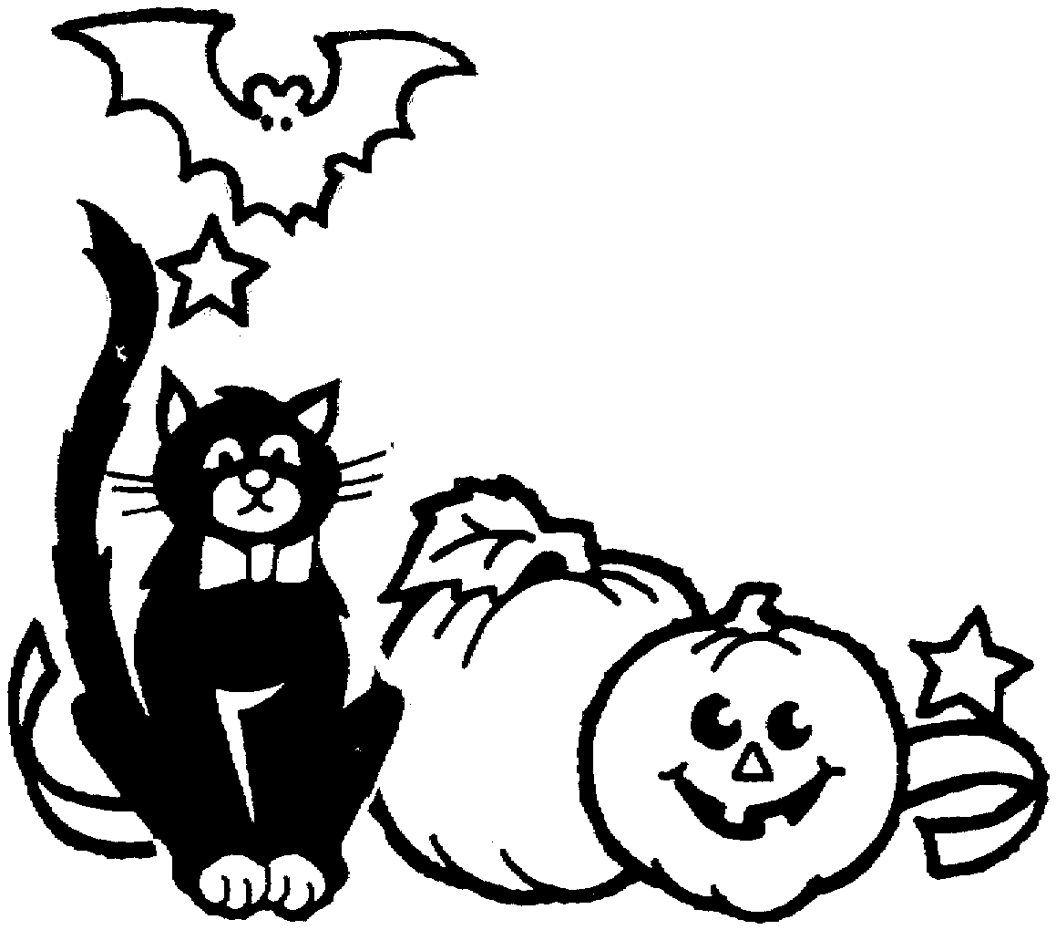 1159x1020 Pumpkin Border Black And White Clipart