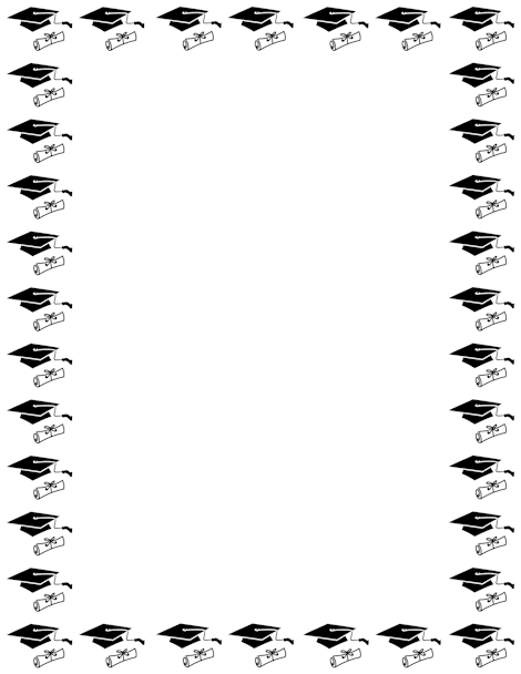 Black And White Borders Clipart