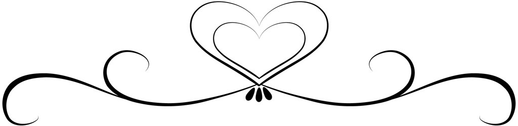 1024x249 Heart Border Clipart Black And White Letters Example