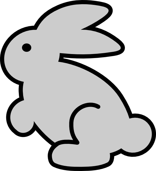546x598 Clip Art Bunny Clipart