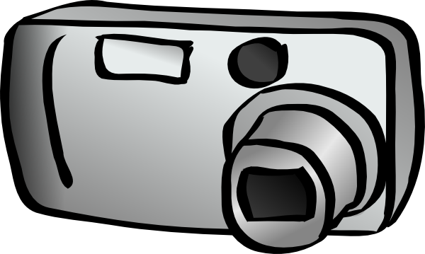 600x359 Digital Camera Clip Art Free Vector 4vector
