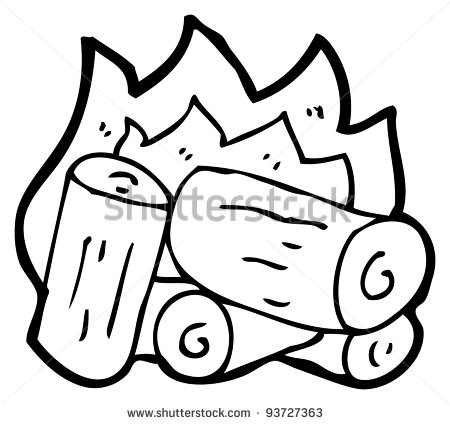450x424 Campfire Black And White Clipart Panda