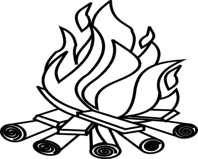 400x322 Bonfire Cliparts Black 182679