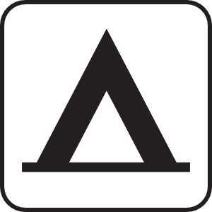 300x300 Camp Ground White Clip Art