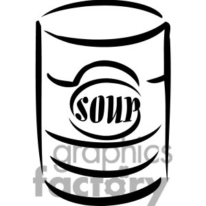 300x300 Can Of Food Clipart