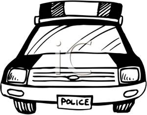 Black And White Car Clipart