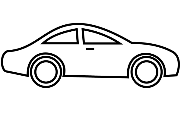 600x375 Car Black And White Clipart Cars Black And White Clipartfest